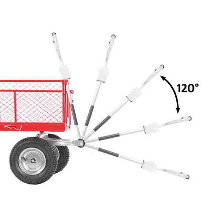 Sodo vežimėlis HECHT 53350, 27 kg