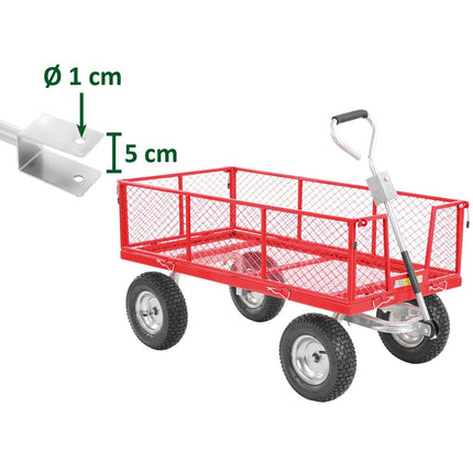 Sodo vežimėlis HECHT 53350, 27 kg