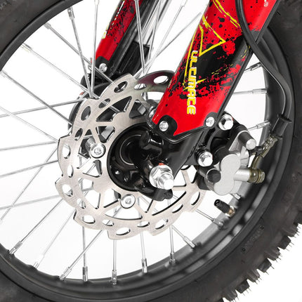 Benzininis krosinis motociklas HECHT 51125 RED, 125 cm³
