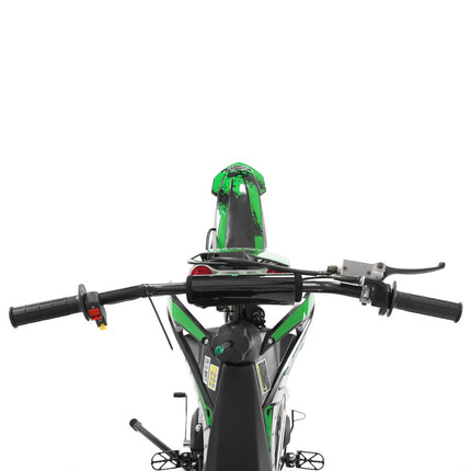 Benzininis krosinis motociklas HECHT 51125 GREEN, 125 cm³