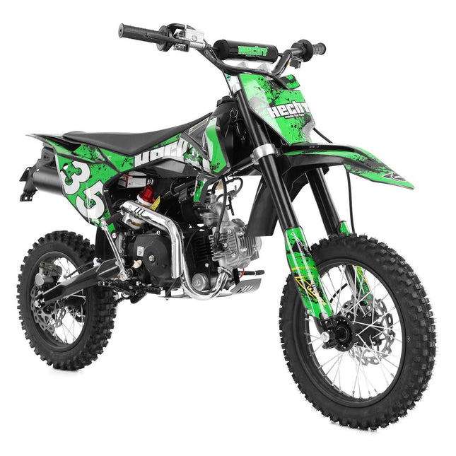 Benzininis krosinis motociklas HECHT 51125 GREEN, 125 cm³