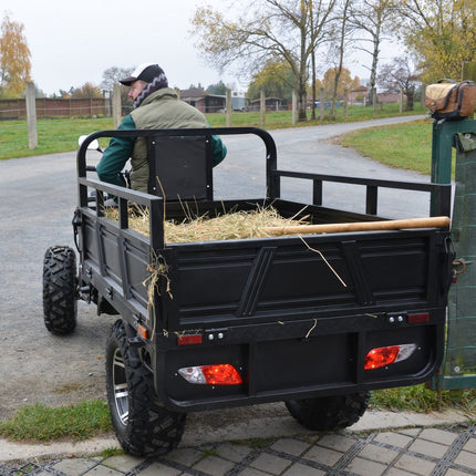 Akumuliatorinis krovininis keturratis HECHT FARMIS, elektrinis