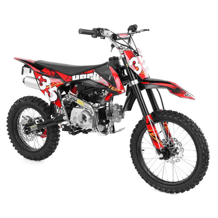 Benzininis krosinis motociklas HECHT 51126 RED, 125 cm³