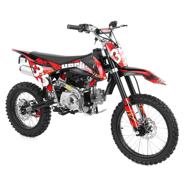 Benzininis krosinis motociklas HECHT 51126 RED, 125 cm³