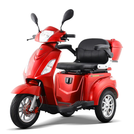Elektrinis motoroleris senjorams Hecht vista Red