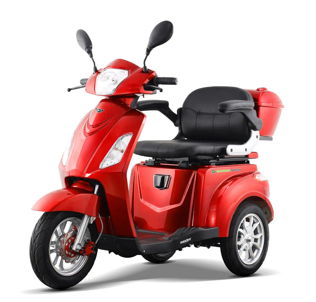 Elektrinis motoroleris senjorams Hecht vista Red