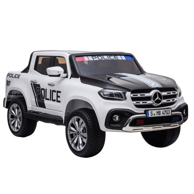 Vaikiškas elektromobilis Mercedes Benz XMX606 Police, 4x35W