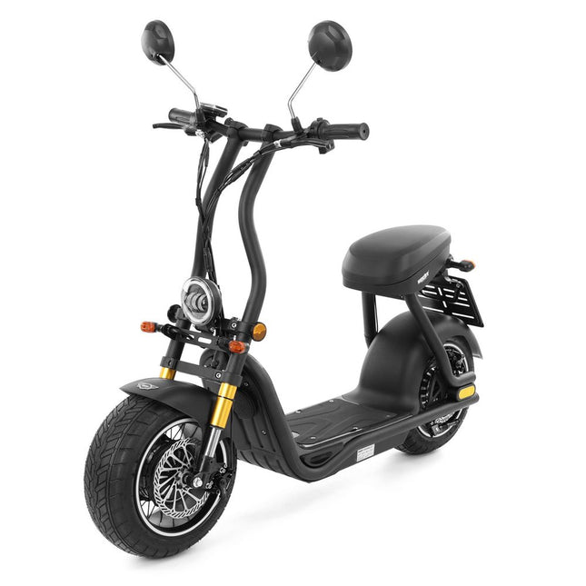 Elektrinis motoroleris HECHT COCIS MINI CARBON, 48V 13Ah