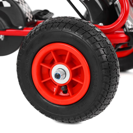 Pedalinis kartingas HECHT 59791 RED, raudonas