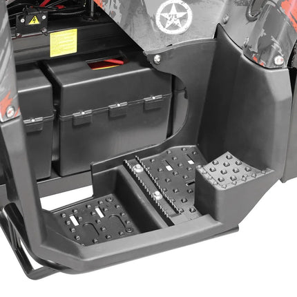 Elektrinis krovininis keturratis Hecht Cargo