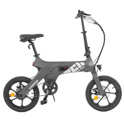 Elektrinis dviratis HECHT COMPOS MINI GREY, 250W
