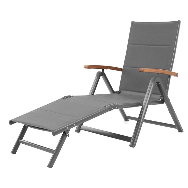 Sodo gultas HECHT MONTANA LOUNGER, reguliuojamas