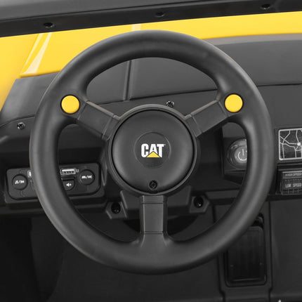 Vaikiškas elektrinis visureigis CAT UTV, dvivietis