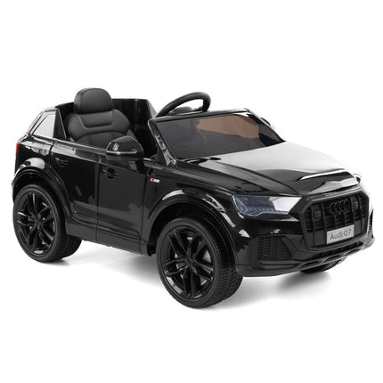 Vaikiškas elektromobilis Audi Q7, juodas