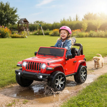 Vaikiškas elektromobilis Jeep Wrangler Rubicon, 2x35W