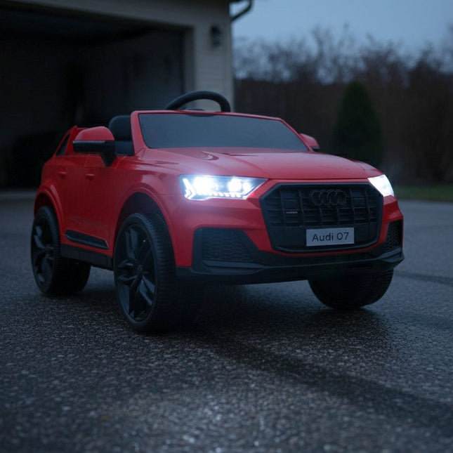 Vaikiškas elektromobilis Audi Q7, Raudonas