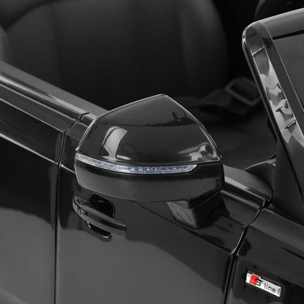 Vaikiškas elektromobilis Audi Q7, juodas