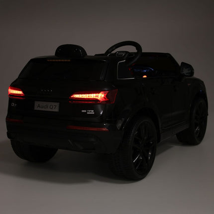 Vaikiškas elektromobilis Audi Q7, juodas