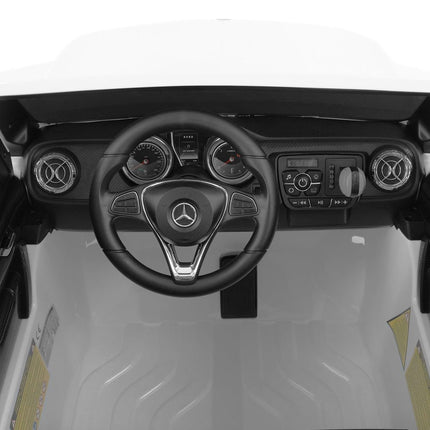Vaikiškas elektromobilis Mercedes-Benz XMX606, baltas