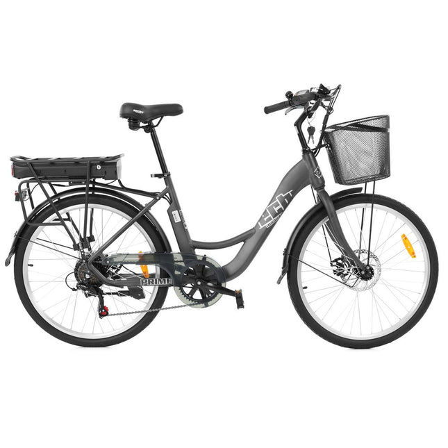 Elektrinis dviratis HECHT PRIME GREY, 250W