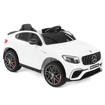 Vaikiškas elektromobilis Mercedes-Benz GLC 63 S, Baltas