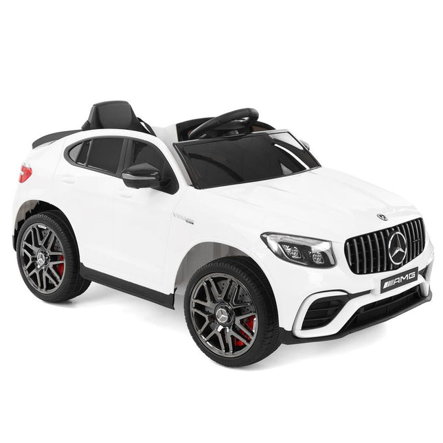Vaikiškas elektromobilis Mercedes-Benz GLC 63 S, Baltas