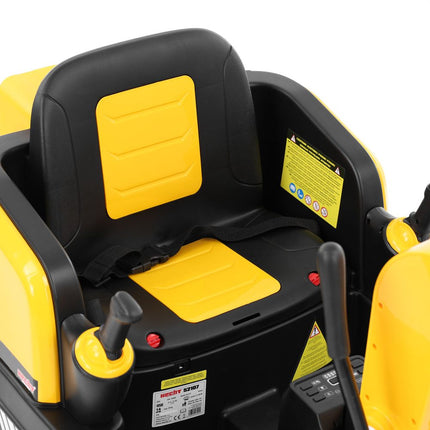 Akumuliatorinis ekskavatorius HECHT 52107 YELLOW, 12V / 12Ah