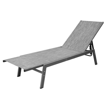 Reguliuojamas sodo gultas HECHT SOFIA LOUNGER, aliuminis