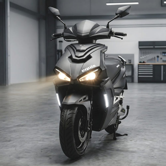 Elektrinis motoroleris HECHT EQUIS BLACK, 3000 W