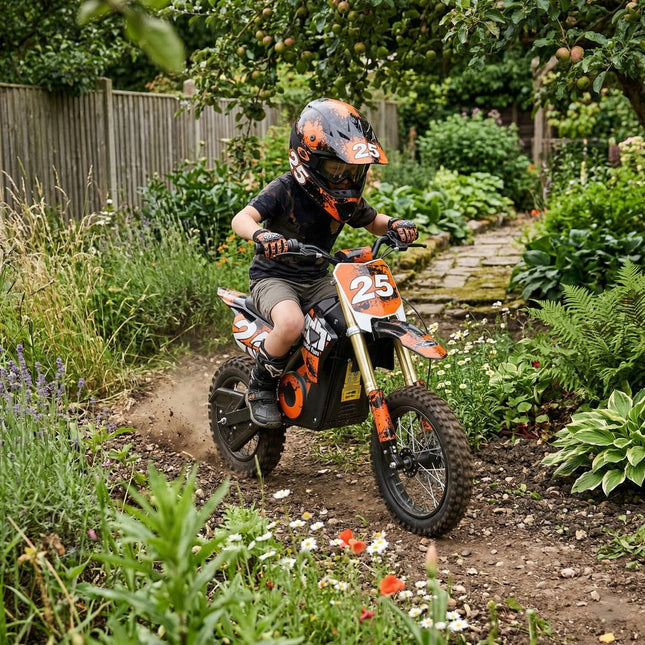 Akumuliatorinis krosinis motociklas HECHT 59100 ORANGE