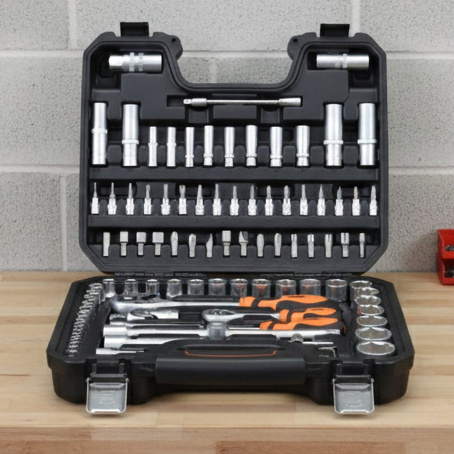Rankinių įrankių rinkinys HECHT 2094, 94 dalių