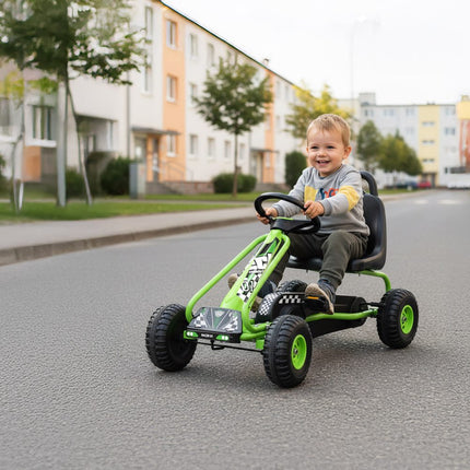 Pedalinis kartingas HECHT 59792 GREEN, žalias