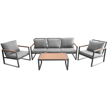 Sodo baldų komplektas HECHT Marbela Set, 4 dalių