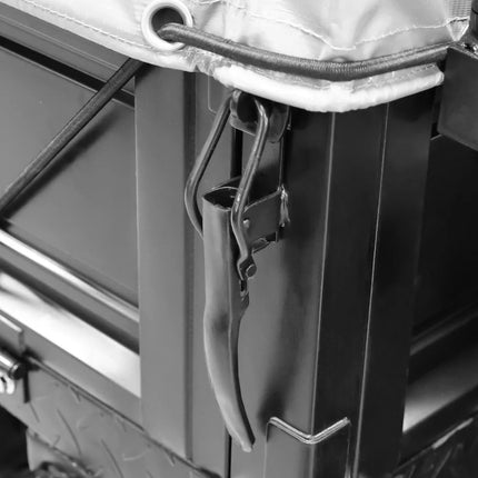 Elektrinis krovininis keturratis Hecht Cargo