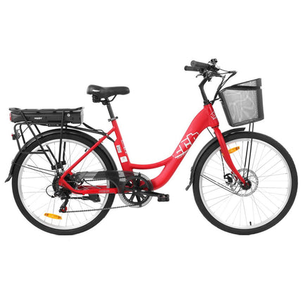 Elektrinis dviratis HECHT PRIME RED, 250W