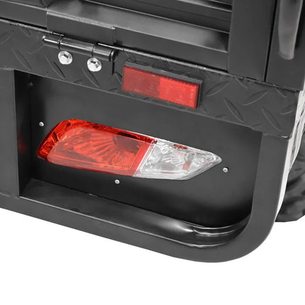 Elektrinis krovininis keturratis Hecht Cargo