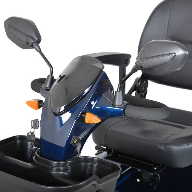 Elektrinis motoroleris Hecht wise mėlynas