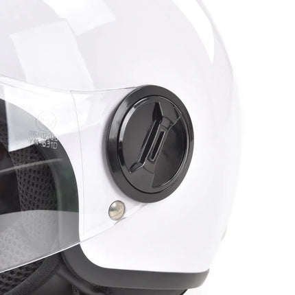 Moto šalmas Hecht 51631 baltas XL