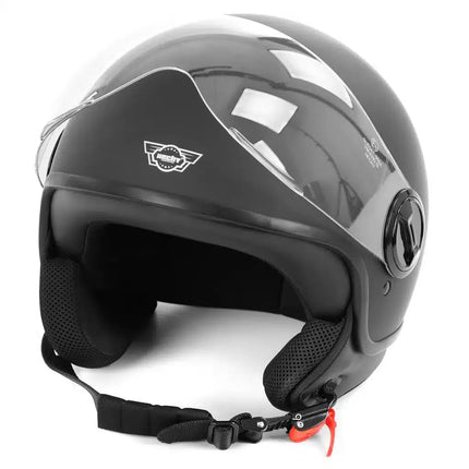 Moto šalmas Hecht 53631 juodas L