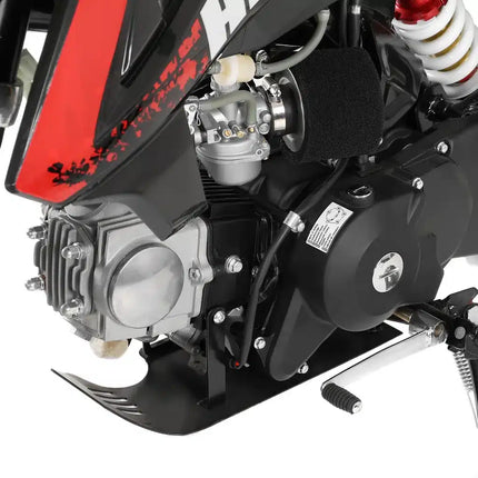 Benzininis motociklas Hecht 51125 raudonas