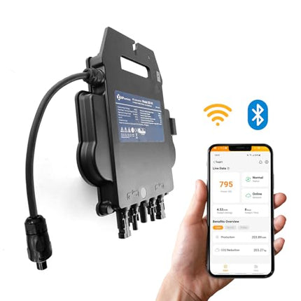 APsystems EZ1 mikroinverteriai saulės elektrinėms