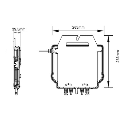 APsystems EZ1 mikroinverteriai saulės elektrinėms