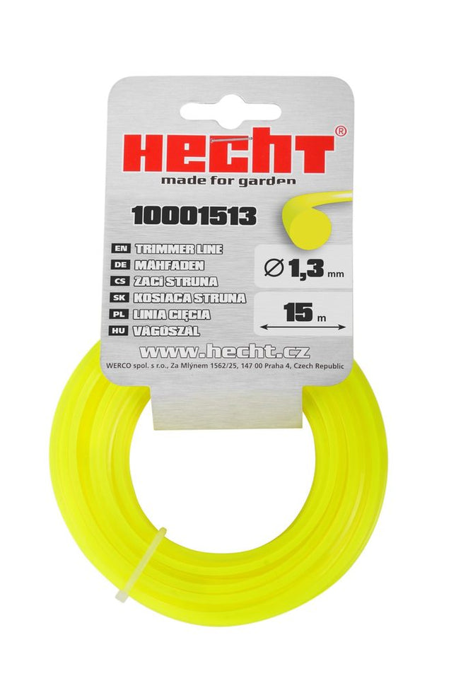 Žoliapjovės valas HECHT 10001513, 1,3 mm x 15 m