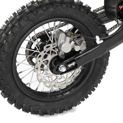 Benzininis motociklas Hecht 51125 raudonas