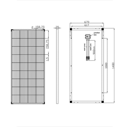 Enjoy solar® Saulės panelės 12V