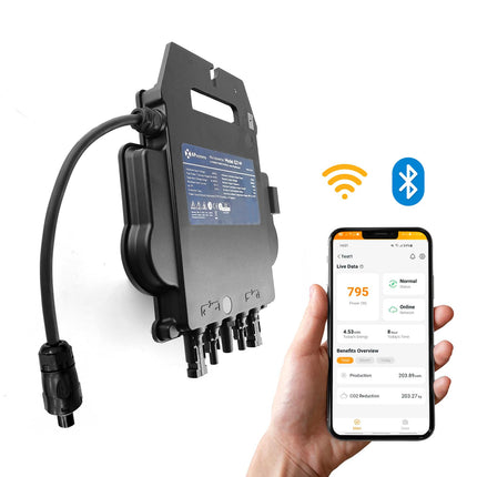 APsystems EZ1 mikroinverteriai saulės elektrinėms