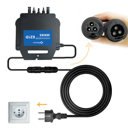 APsystems EZ1 mikroinverteriai saulės elektrinėms