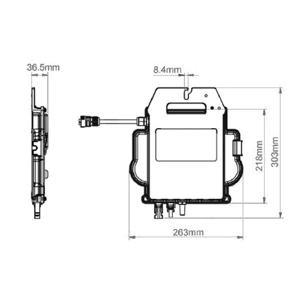 APsystems EZ1 mikroinverteriai saulės elektrinėms