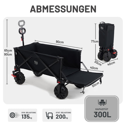 TIMBER RIDGE 300L sulanktomas vežimėlis