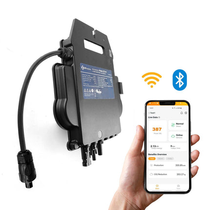 APsystems EZ1 mikroinverteriai saulės elektrinėms